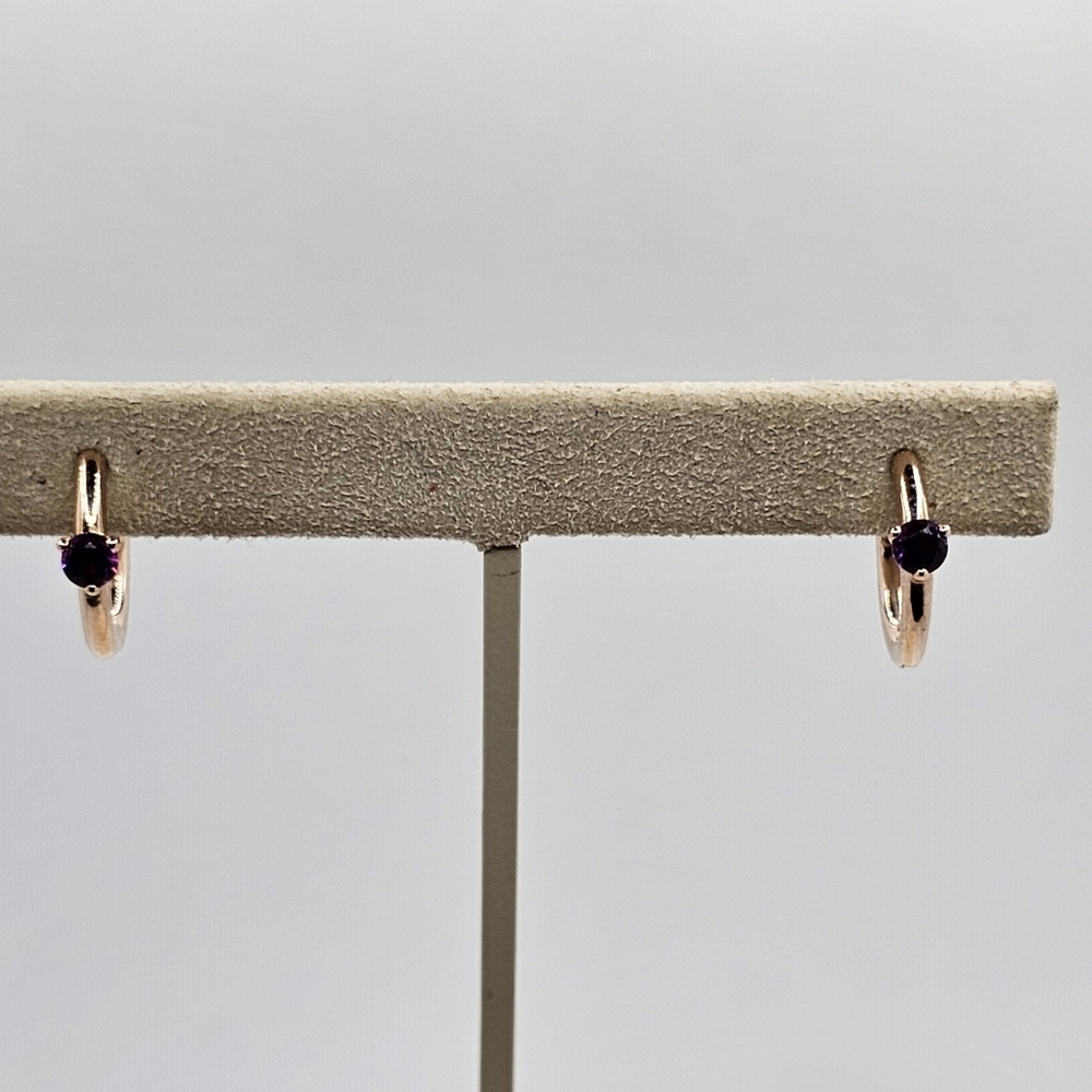 🎁 Authentic Pandora ROSE HOOP EARRINGS - Picture 6 of 9